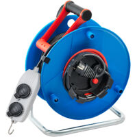 Enrouleur de câble Standard SM4-RB avec rallonge, technologie Bretec 40m - H05VV-F 3G1,5