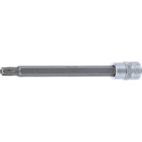 DOUILLE À EMBOUTS LONGUEUR 100 MM 6,3 MM (1/4'') PROFIL T (POUR TORX) AVEC PERÇAGE T30 BGS 4203