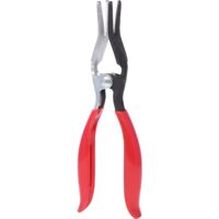Kstools – Pince plate à extraire les durites 195mm – Acier à outils spécial – Poignée isolée – Dénudage conduites essence et flexibles frein