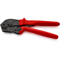 KNIPEX 97 52 09 SB Pince à sertir également pour prise à deux mains avec gaines en plastique antidérapantes brunie 250 mm