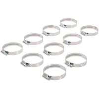 BGS Colliers de serrage inoxydables 40 x 60 mm 10 pcs - 8095-40x60