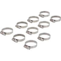 BGS Colliers de serrage inoxydables 25 x 40 mm 10 pcs - 8095-25x40