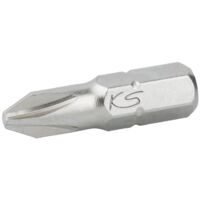 KS TOOLS 1/4' Embouts de vissage PHILLIPS, 25 mm, PH00 ( 911.3335 )