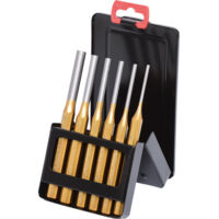 KS Tools - Jeu 6 de chasse-goupilles, 3-4-5-6-8-10 mm - 162.0370