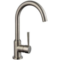 Robinet d'évier HD CORNWALL aspect acier inoxydable