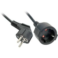 LINDY 30245 alimentation Rallonge noir 5 m H05VV-F 3G 1,5 mm² S232382