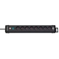 Prolongateur Multiprise Premium Plus 8 Prises Noir Avec Interrupteur