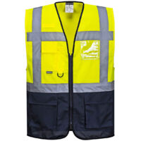 Gilet haute visibilité Portwest Varsovie Executive C476 - XXL - Jaune