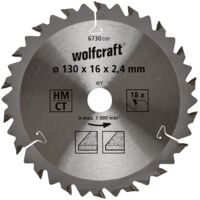 LAME POUR SCIE CIRCULAIRE D.130 18 DENTS 6730000