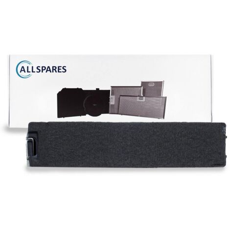 Filtro al carbone AllSpares per cappe aspiranti adatto per DKF13-1 (480x115x27mm) (1/5)