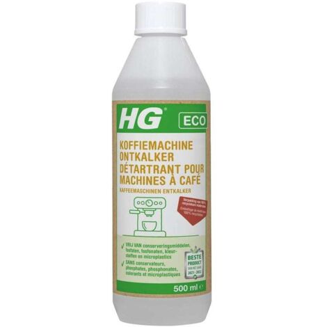 HG ECO Decalcificante per Macchine da Caffè Acido Citrico (500ml)