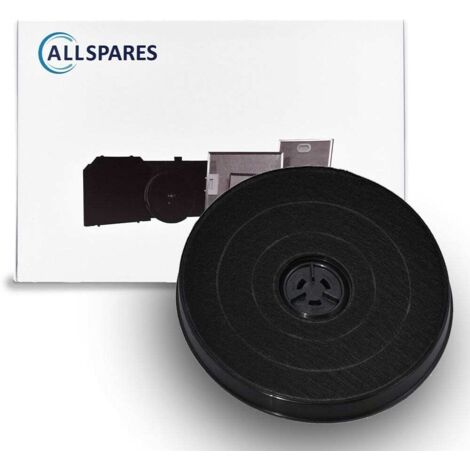 Filtro al carbone AllSpares adatto per AEG-Electrolux EFF57, E3CFF57 / Bosch Siemens 11005728, 11005734 / Zanussi MCEF03, 9029800472 / Whirlpool 484000008636 (Ø231mm) (1/5)