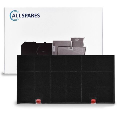 Filtro al carbone AllSpares per cappe aspiranti adatto per AEG Tipo 150, E3CFE150 / Electrolux MCFE34, 029801330 / SMEG KITFC150 / Bosch 460450 (432x215x28mm) (1/5)