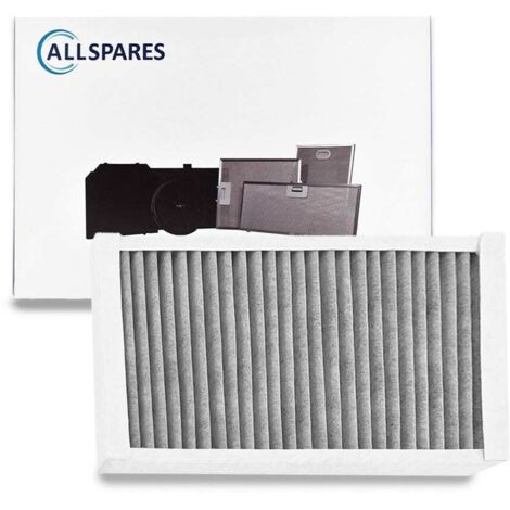 Filtro antipolvere fine AllSpares per cappe aspiranti adatto per Pelgrim ATAG HF3004 (180x259x30mm) (1/5)