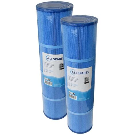 Filtro per acqua per spa AllSpares (2x) adatto per SC733-S / PRB75-M / FC-2395M (Ø127x511mm) (1/4)