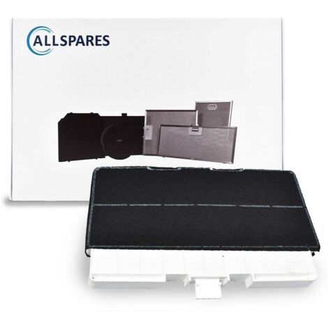 Filtro al carbone AllSpares per cappe aspiranti adatto per Bosch 00705433/705433 / DHZ5356 / Siemens LZ53551 e Neff 632176 (320x217x21mm) (1/5)