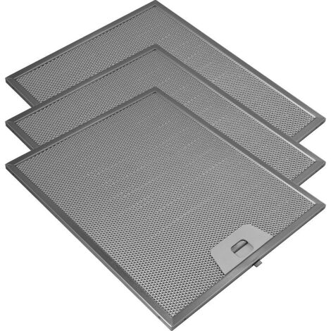 Filtro metálico AllSpares (3 unidades) compatible con AEG/Zanussi 50248271004 (1/5)