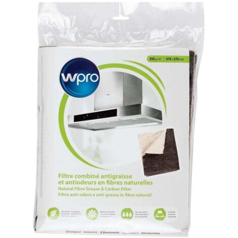 Filtro ecológico de grasa y carbón WPRO NCF351 / 484000008652 (1/3)