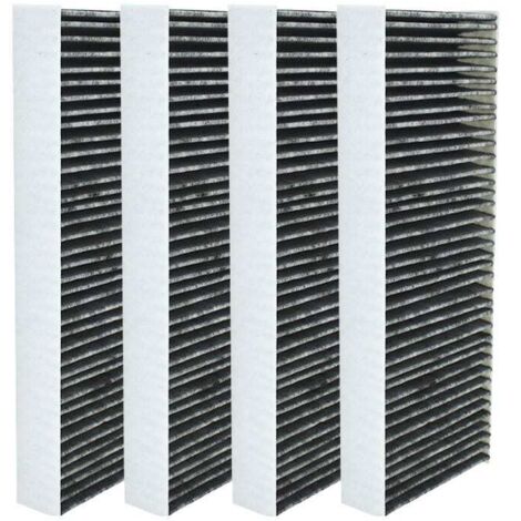 Filtro de carbón AllSpares (2 uds.) apto para placas de cocción BAKFS (sin olor a pescado), Bora Basic y GP4 (338x123x42 mm) (1/5)