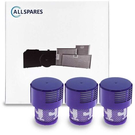 Filtro HEPA AllSpares (3 uds.) 969082-01 apto para aspiradoras Dyson V10 (1/5)