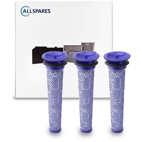 Prefiltro AllSpares (3 uds.) 965661-01 para aspiradoras compatibles con Dyson V6 / V7 / V8 (1/5)
