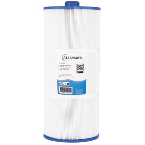 Filtro de agua para spa AllSpares SC763 / PP1604 / 6473-165 (1/4)