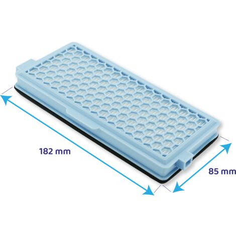 SET 2 - Stofzuiger HEPA Filter geschikt voor MIELE ELECTRONIC 1800 S380, S 634 S634, RED VELVET S558, TITAN S2180