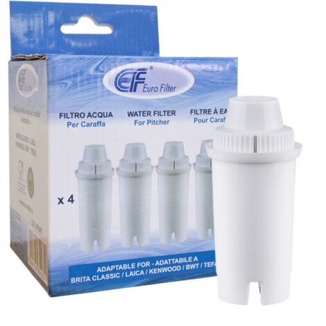 Euro Filter WF047 Waterfilter voor waterkan (4-pack) geschikt voor KAWD300FBK KAWD310FBK KAWD100FBK (1/2)
