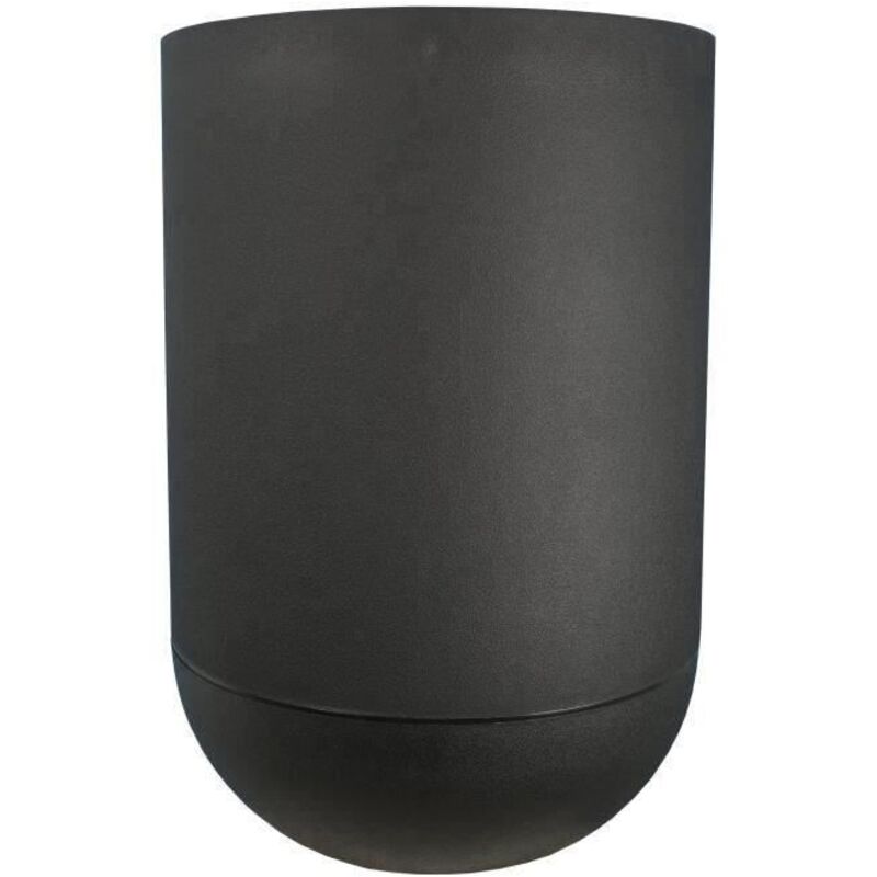Pot De Fleurs Rond Avec Pieds - 47 Cm - Plastique Résistant UV - Pour Intérieur Et Extérieur