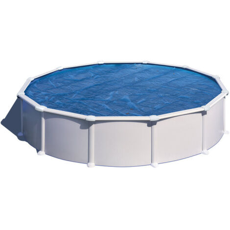 GRE – Bâche à bulles pour piscines rondes 455 cm – Épaisseur 180 microns – Traitement anti-UV – Pour conserver chaleur et propreté de l'eau