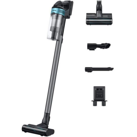 Samsung – Aspirateur balai sans sac 200 AW – Autonomie 60 min – Capacité 0,8 L – Moteur Digital Inverter – Technologie multicyclonique (1/5)