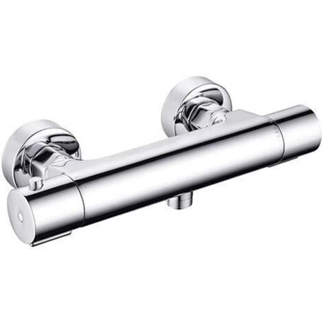 Edouard Rousseau - Edouard Rousseau - Thermostatique Douche Edouard Rousseau GARANCE 3 - Fabrication Française - Certifié NF - Chromé (1/4)