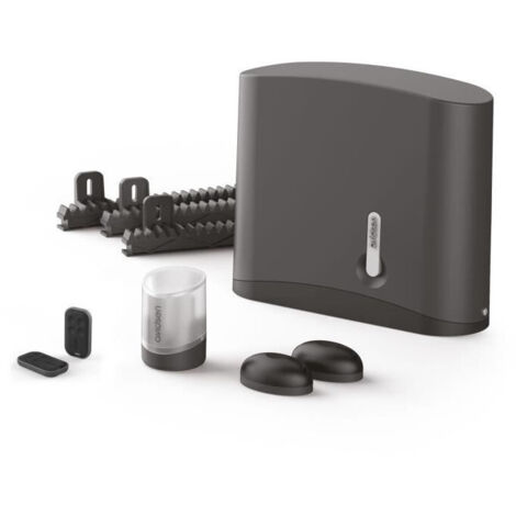 Avidsen – Kit de motorisation de portail coulissant 24V – Charge max 250 kg – Longueur max 4 m – Compatible bois, PVC, aluminium