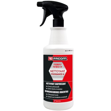 Facom – Nettoyant multi-usage non acide 800 ml – Surfactants biodégradables – Inhibiteurs de corrosion – Efficace sur graisses et poussières