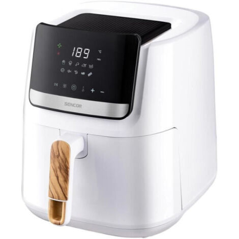 Friteuse Electrique Airfryer - SENCOR - SFR 6551WH - 1600 W - 6,5 L - Blanc