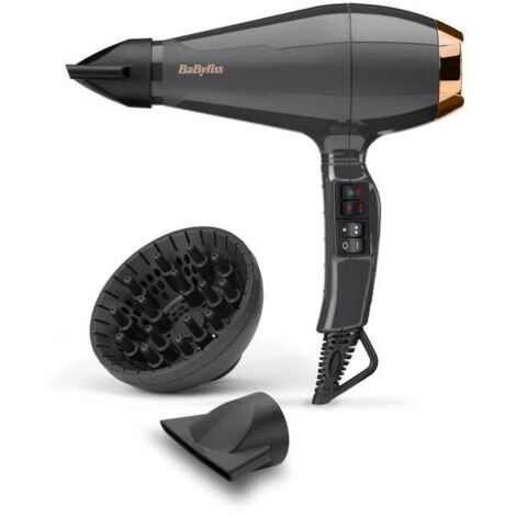 Seche-cheveux - BaByliss - 6719DE Air Pro 2200 - Perfomance, qualité pro, brillance - Fabriqué en Italie