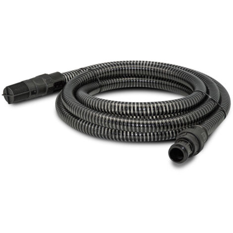 Tuyau d'aspiration 4 m – Raccord mâle 1 pouce – Plastique haute qualité – Clapet de pied crépine pour arrosage efficace – Master Pumps