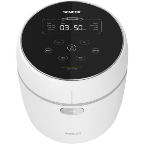 Cuiseur a riz - SENCOR - SRM 0670WH - 350 W - 0,6 L - Blanc (1/5)