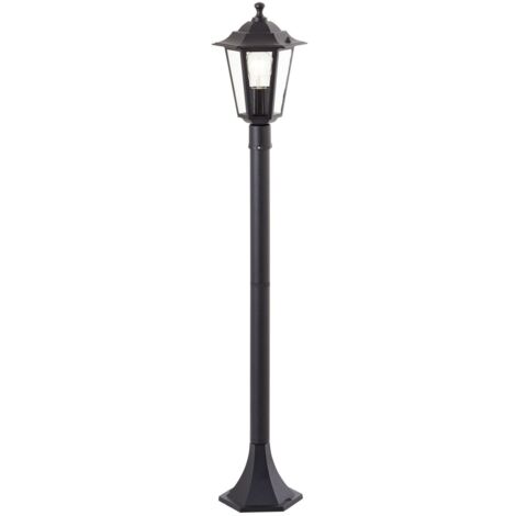 CARLEEN Lampadaire extérieur, noir, E27 max 60W, ampoule non incluse