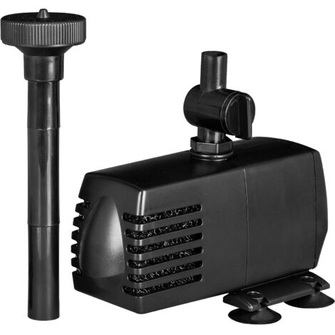 Ubbink – Pompe de fontaine Xtra 600 – Débit 600 l/h – Hauteur de refoulement max 1,1 m – Moteur synchrone 16W avec protection filtration