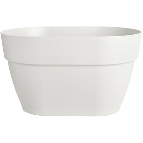 ELHO - Pot de fleurs - Vibia Campana Flower Bridge 40 - Blanc Soie - Balcon exterieur - L 26 x W 39 x H 22 cm