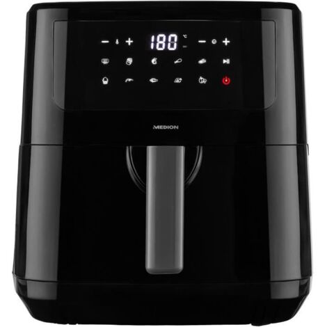 Friteuse a Air Chaud - MEDION - 50072999 - 2150 W - Ecran tactile - 9 programmes - Noir