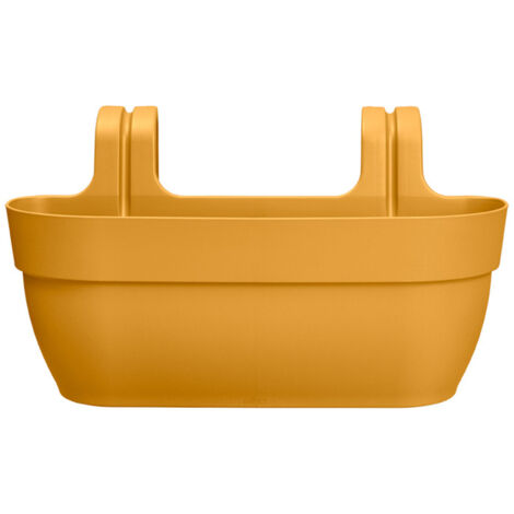 ELHO Balconniere Vibia Campana Easy Hanger Large - 7,5 L - 46 x 24 x 26,5 cm - Jaune miel