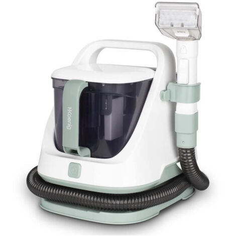 Nettoyeur textile a main HKoeNIG TWT77 - Réservoirs a eau propre et sale amovibles - Capacité 1,4L/1,2L - Puissance 650W (1/5)