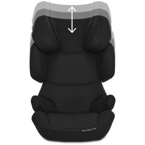 Siège auto réhausseur Solution X i-Fix 3 à 12 ans – 15 à 50 kg – 100 à 150 cm – Têtière inclinable sur 3 positions – Fixation ISOFIX – Cybex