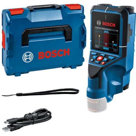 Détecteur de matériaux D-tect 200 C – Technologie radar Bosch – Profondeur de détection 200 mm – Localisation précise des objets