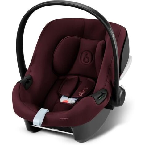 Siege auto Aton B2 i-size Cbx by Cybex - 45 a 87 cm - naissance jusqu'a 13 kg - jusqu'a 2 ans - Base one incluse - Rouge