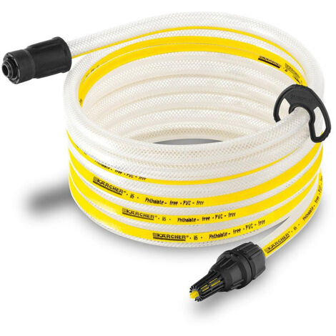 Kärcher – Flexible d'aspiration 5m pour nettoyeur haute pression – Aspiration eau de pluie – Éco-responsable – Compatible K4 à K7