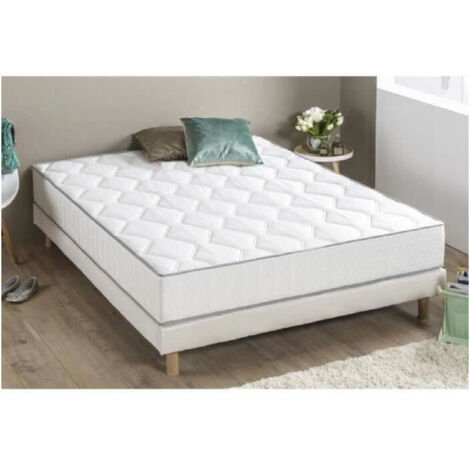 Finlandek Confort équilibré Matelas Gris Clair 140x190 cm