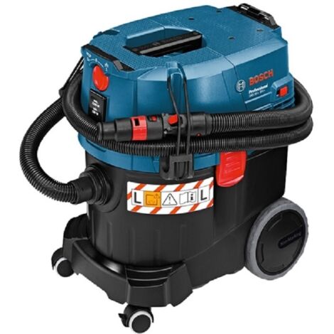Bosch Professional – Aspirateur professionnel eau et poussière 1200W – Dépression 254 mbar – Cuve 35L – Nettoyage automatique filtre – 6019C32W0